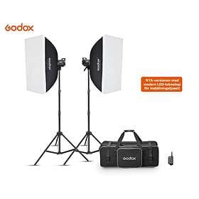 Godox MS300V STUDIOBLIXTPAKET 300WS MED VÄSKA