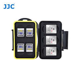 JJC FODRAL FÖR 3ST XQD/CF EXPRESS 4ST SD-KORT