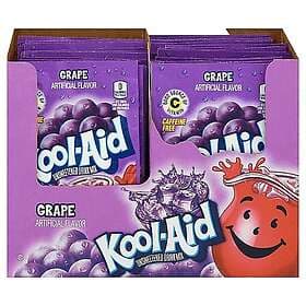 Kool-Aid Soft Drink Mix Grape x 48st (hel låda)