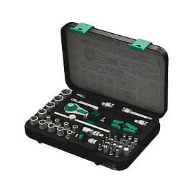 Wera Hylsnyckelsats 1/4" Zyklop, 42 delar
