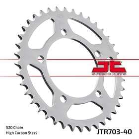 Jt Sprockets Silver 520 Jtr703.40 Steel Rear Sprocket 40t