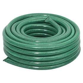 vidaXL Trädgårdsslang grön 0,9" 30 m PVC 154383