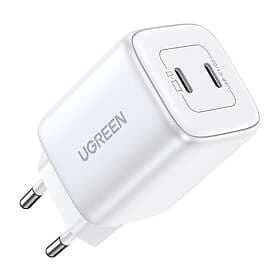 Ugreen Nexode GaN 45W Dual USB-C PD Charger 15327