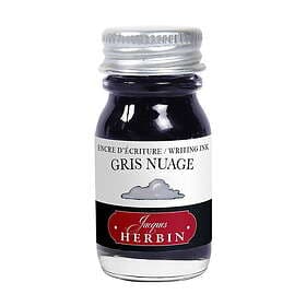 Bläck Herbin Fountain Ink 10ml, för reservoarpennor – grå gris nuage
