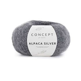 Katia Garn Alpaca silver 25g m.grå