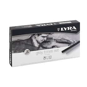 Lyra Polycr Soft Gråton 12-p