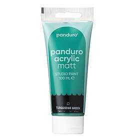Panduro Acrylic akrylfärg, matt 100ml – Turquoise green