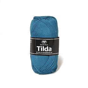 Svarta Fåret Garn Tilda 50g petrol – Dragonfly blue 88