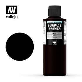 Vallejo Surface Primer: Black (200ml.)