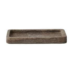 Tell Me More Travertine dekorationsbricka 13x25 cm