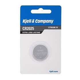 Kjell & Company Litiumbatteri CR2025 1-pack