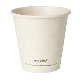 Duni Pappersmugg Sweet Cup Bagasse/PLA Natur 18cl 50 /FP