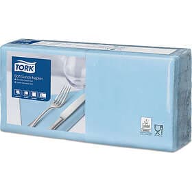 TORK Servett Adv. 33x33cm Ljusblå 150st