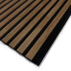 Lundbergs Akustikpanel 2780x600x20 mm Valnöt 2800x600x20 10252