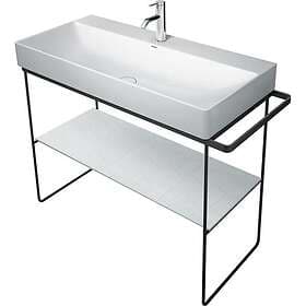 Duravit Benställning DuraSquare Golvstående till Tvättställ 1000 mm matt svart golvstående 0031034600