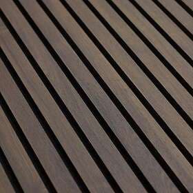 Lundbergs Akustikpanel Kastanj 2780x615x20 12 Ribbor 10266