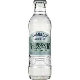 Franklin & Sons Elderflower Cucumber Tonic Water 20cl