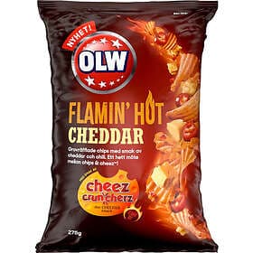 OLW Chips Flamin Hot Cheddar 275g