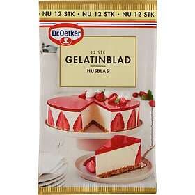 Dr Oetker Dr. Gelatinblad 12st