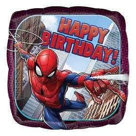 Amscan Folieballong Spider-Man Happy Birthday