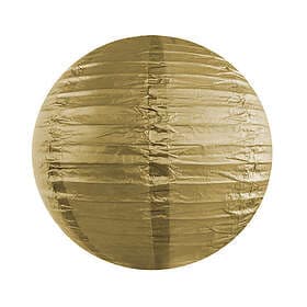 PartyDeco Rislampa Guld 25 cm
