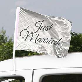 Folat Bilflagga Married 2-pack