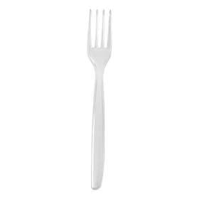Papstar Flergångsbestick Bio-Plast Transparenta Gafflar 50-pack