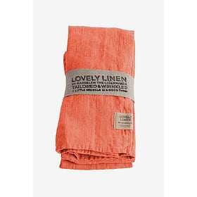 Lovely Linen Servett 4-pack Orange 45X45