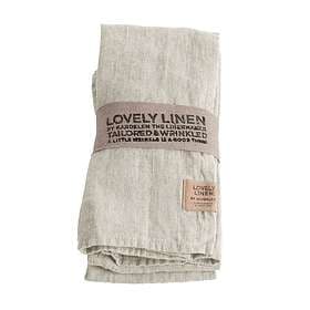 Lovely Linen Servett 4-pack Grå 45X45