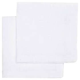 Recycled by Wille Lilly Tygservett Vit 2-Pack