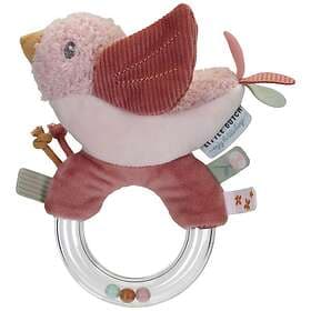 Little Dutch Flowers & Butterflies Rattle Ring Bird