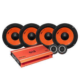 GAS Audio Power 4-pack MAD PM1-64 med PT1-254 SPL-paket, medium