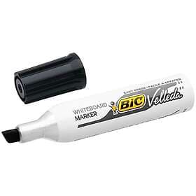 BIC Whiteboardpenna Velleda 1781, sned, 3,5-5,5mm, 4 färger/fp