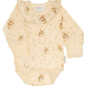 Geggamoja Bambu Body m. lång arm Stella 74/80