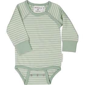 Geggamoja Body Bambu Classic Ljusgrön/Grön 74/80