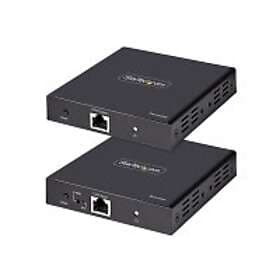 StarTech .com 4K HDMI Extender Over CAT5/CAT6 Cable, 4K 60Hz HDR Video Extender, Up to 230ft (70m), HDMI Over Ethernet Cable, S/PDIF Audio O