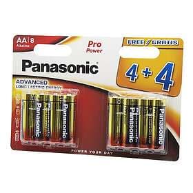 Panasonic 5st 8-Pack Pro Power AA-batterier