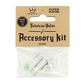 Silver Peatys x ChrisKing Tubeless Ventil Kit