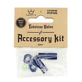 Kit Peatys x ChrisKing Tubeless Ventil Navy