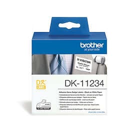 Brother Etikett DK11234 86x60 mm 260/FP