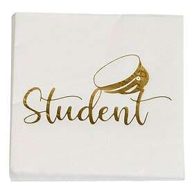 Servetter Student Guld 16-pack