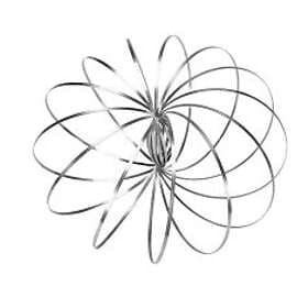 Swirly Flow Rings Silver