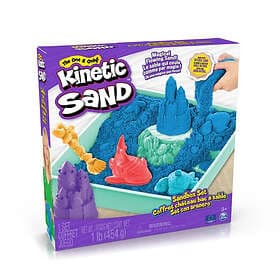 Kinetic Sand låda Set Blå