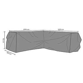 Brafab Möbelskydd (Andas) Till hörnsoffa 225-225 x 90 x 80 cm