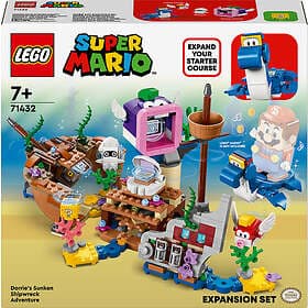 LEGO Super Mario 71432 Dorrie's Sunken Shipwreck Adventure Expansion Set