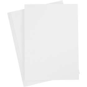 Creativ Strukturpapper A4 10-Pack Vit 220g