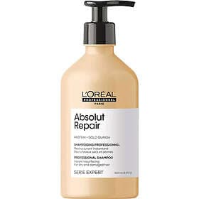 L'Oreal Serie Expert Absolute Repair Protein + Gold Quinoa Shampoo 500ml