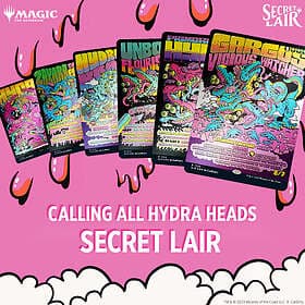 MAGIC WPN Secret Lair Drop Series Calling All Hydra Heads Foil Edition