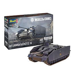 Revell World of Tanks Sturmgeschütz IV 1:72 101 Bitar