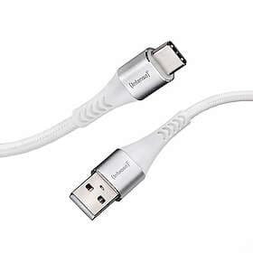 Intenso USB-Kabel A315C Nylon 1,5m vikt USB-A USB-C 60W